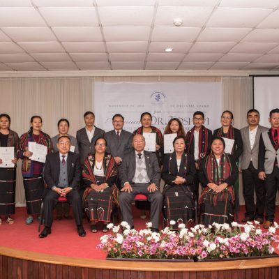 24th November 2018: Dr. Toshevi Sumi Totimi MBBS Award at de Oriental Grand, Kohima, Nagaland organised by Dr. K&T Keditsu Foundation.