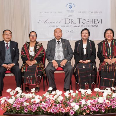 24th November 2018: Dr. Toshevi Sumi Totimi MBBS Award at de Oriental Grand, Kohima, Nagaland organised by Dr. K&T Keditsu Foundation.