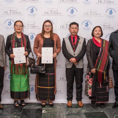 24th November 2018: Dr. Toshevi Sumi Totimi MBBS Award at de Oriental Grand, Kohima, Nagaland organised by Dr. K&T Keditsu Foundation.