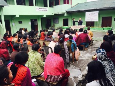 Lecture on Breast Cancer: Risks, Breast self examination & early detection. 11th March 2016, Kohima, Nagaland