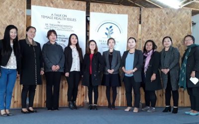 3rd March 2018: With the Women Development Cell, Alder College, Kohima, Nagalnd