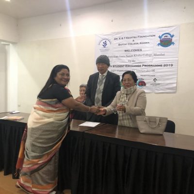 28th February 2019: Solidarity Students’ Exchange Programme Valedictory Function at East Gate Hotel, Kohima