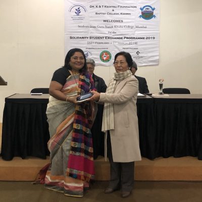 28th February 2019: Solidarity Students’ Exchange Programme Valedictory Function at East Gate Hotel, Kohima