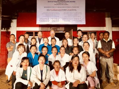 Medical team, volunteers, Saijan GB with Dr K _ T Keditsu Foundation