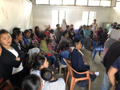 Patients waiting in OPD