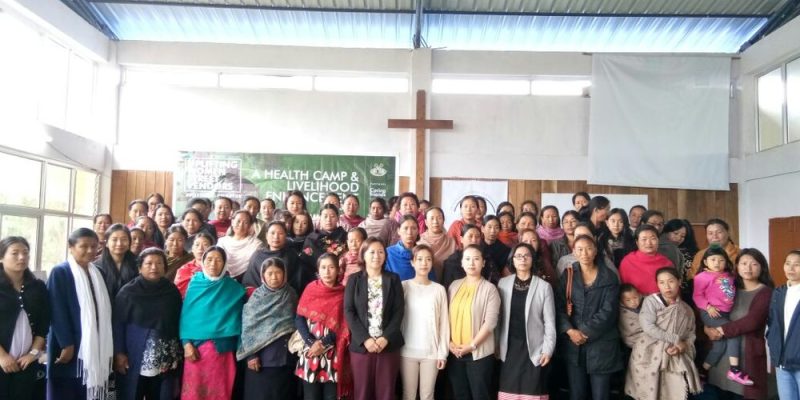 26th May 2018: "Uplifting Women Street Vendors" Project at Pfutsero, Phek District.